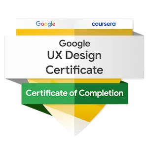 Google UX Design Certificate Logo